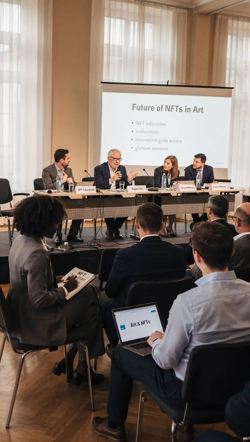 Ein Bild von Teilnehmern, die an einem praktischen Web3-Entwicklungsprojekt arbeiten.